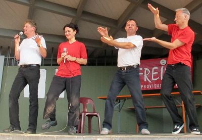 FREISTIL Open Air Theatersport Stadtgarten Freiburg